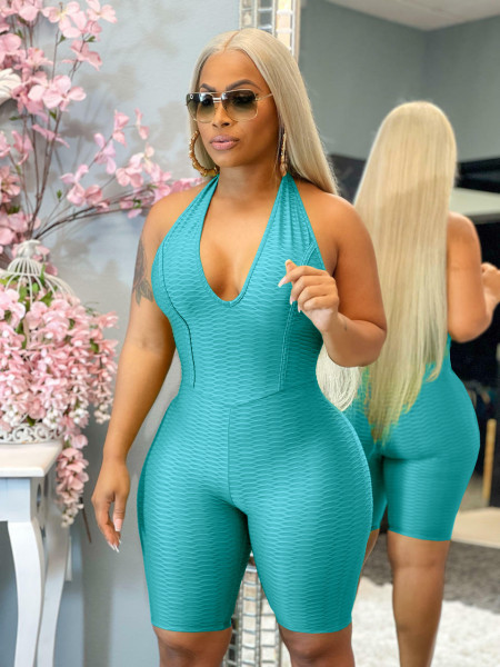 Women's Yoga Sexy Jumpsuit Halter Casual Sports