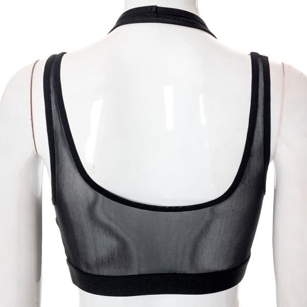 Sexy Vest Tight High Waist Hip Raise Hollow Shorts Suit