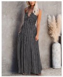 Sling Pocket Wrap Chest Strap Adjustable Sexy Dress S031002