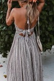Sling Pocket Wrap Chest Strap Adjustable Sexy Dress S031002