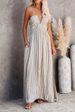 Sling Pocket Wrap Chest Strap Adjustable Sexy Dress S031002