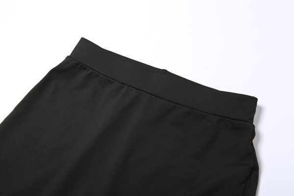 Women's Sexy Hollow Out One Shoulder Low Cut Vest Sports Casual Shorts Set