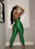 Sexy Polyester Lingerie Pants Multicolor Two Piece Set