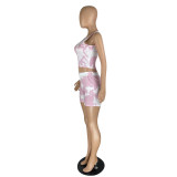 Tie Dye Sports Fitness Yoga Set