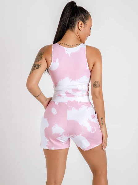 Tie Dye Sports Fitness Yoga Set