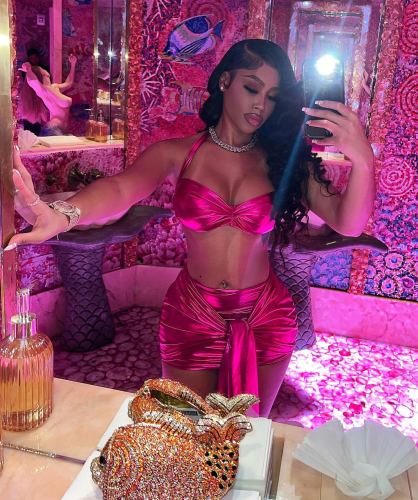 Nightclub Fashion Slim-Fit Strap Wrap Chest Two-Piece Set