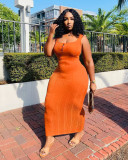 Women's Fashion Casual Skinny Dresses Long Skirts