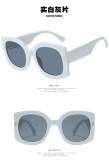 Rice nail big frame sunglasses square sunglasses ins net red sunglasses high-end sense