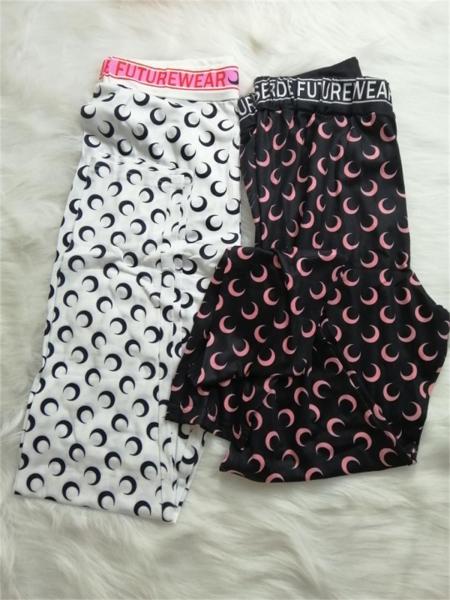 Sexy Women's Moon Pattern Elastic Waist Leggings