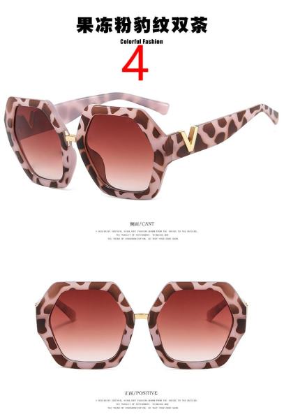 Polygonal Sunglasses V Legs Trend Irregular Decorative Sunglasses Fashion Sunglasses Women