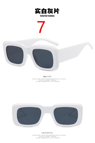 Tide Square Sunglasses Ladies Retro Simple Sunglasses Net Red Sunglasses Street Shot