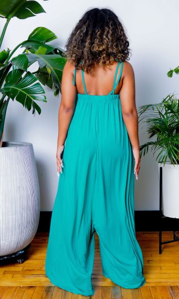 solid color jumpsuit