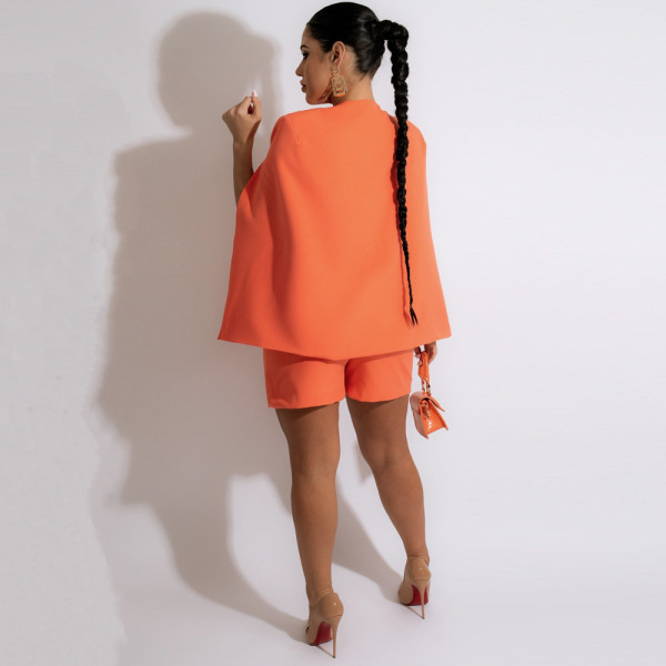 Sexy Cardigan Half Sleeve Shorts Two-Piece Set
