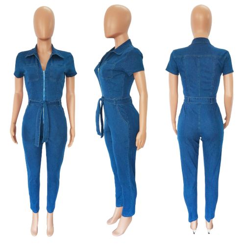Sexy Fashion Denim Jumpsuit