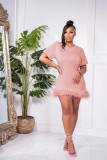 Women's Cute Feather Dress