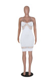Sling Sexy Mesh Panel Dress