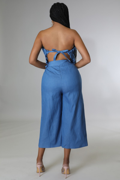 Denim Fashion Suit