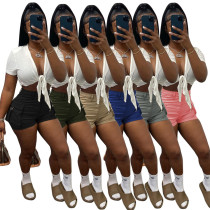 Women's Cargo Pants Sexy Fashion Ladies Shorts