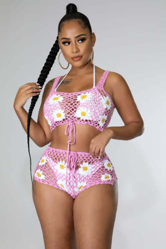 Ladies Fashion Hand Knit Suits