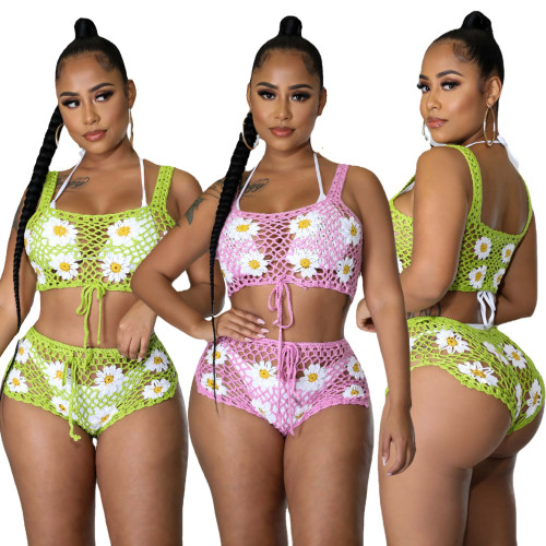 Ladies Fashion Hand Knit Suits