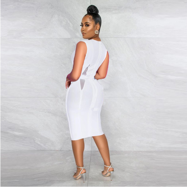 personalized solid color dress