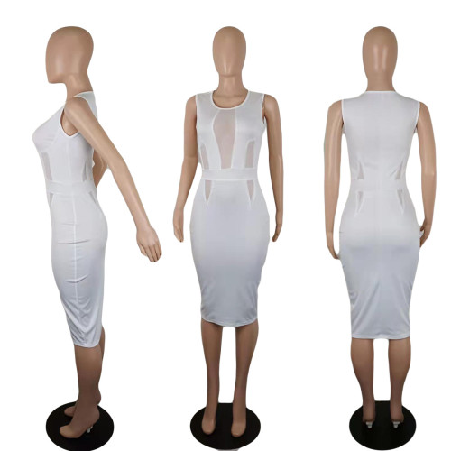 personalized solid color dress