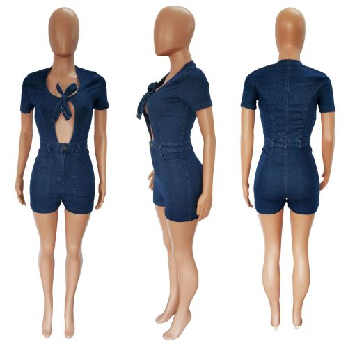 Sexy fashion slim slim jumpsuit jeans