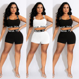 Fashion Sling Sleeveless Tracksuit