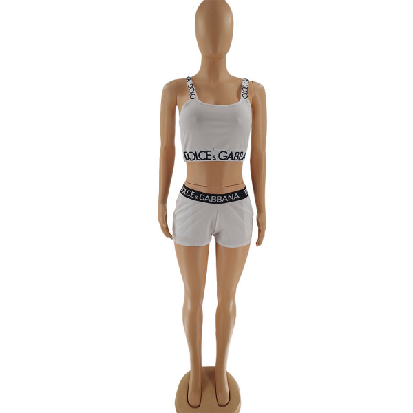Fashion Sling Sleeveless Tracksuit