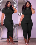 Casual fashion beaded fashion two-piece set