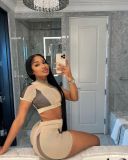 Comfortable leisure yoga fitness two-piece set