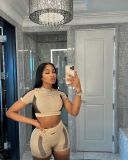 Comfortable leisure yoga fitness two-piece set