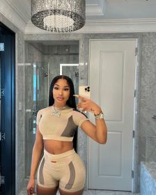 Comfortable leisure yoga fitness two-piece set