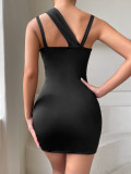 Women's Dress Sexy Hollow Tight Sling Pack Hip Skirt