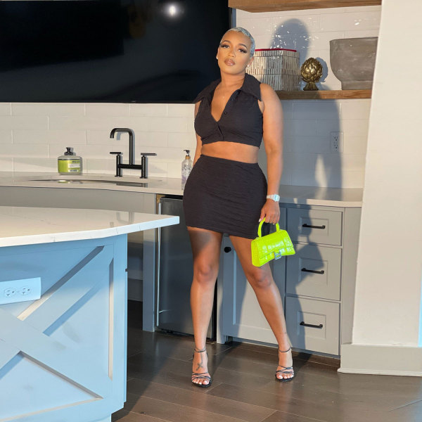 Sexy Slim Bubble Suit Nightclub Skirt