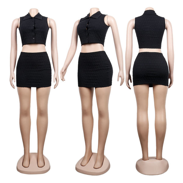 Sexy Slim Bubble Suit Nightclub Skirt