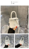Striped Mini Lipstick Small Bag Fashion Portable Bucket Bag Personality Messenger Bag GH8638