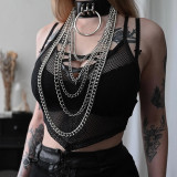 Accessories Halter Neck Sexy Babes Feature Star Chain Accessories
