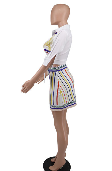 Temperament small women's fashion suit skirt casual small fragrance style skirt