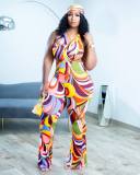 Fashionable and casual new backless jumpsuit