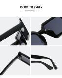 Square Sunglasses Small Frame Sunglasses Transparent Color Personality Street Shot Sunglasses