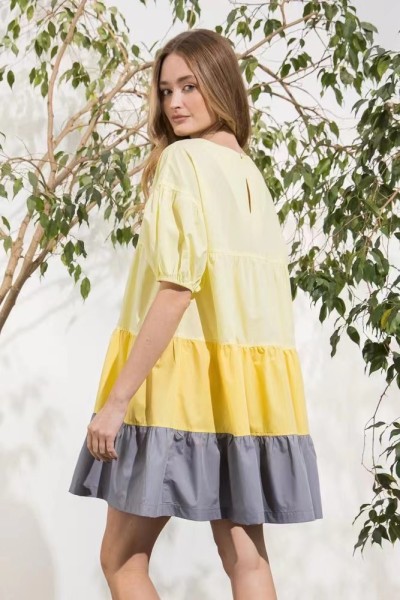 Fashion Casual Street Patchwork Dress