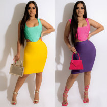 Sexy slim hip skirt suit nightclub suit Sexy slim hip skirt suit nightclub suit