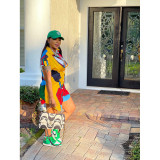 Oversized Graffiti Shirt Dress