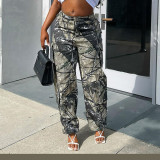 Sexy Loose Casual Zip Pocket Trousers