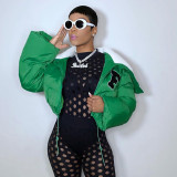 Fleece Jacket Fleece Warm Patchwork Fur Collar Jacket