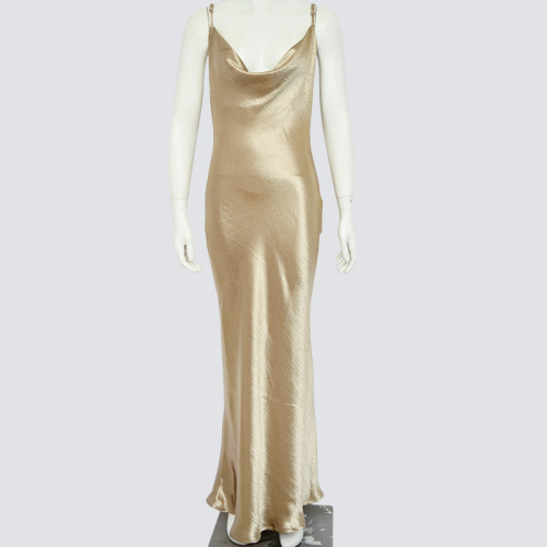 Sling Leaky Back Sexy Dress Nightclub Style Evening Dress
