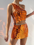 Sexy Sequin Sling Set