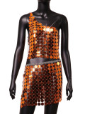 Sexy Sequin Sling Set