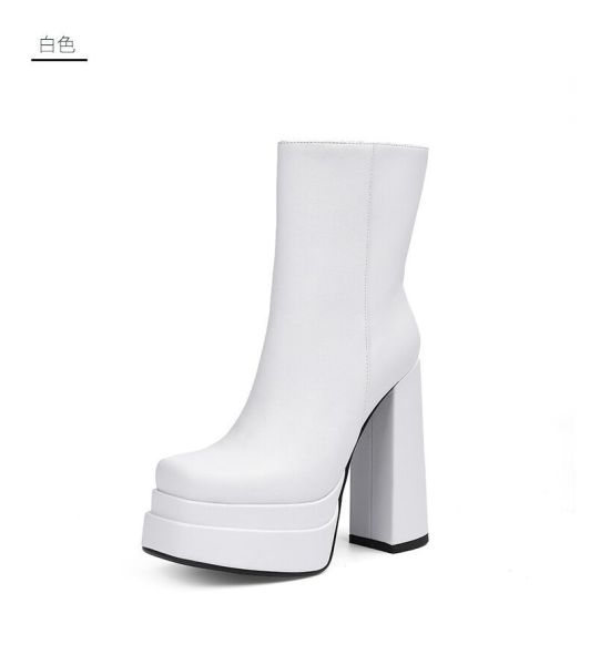 super high heel platform ankle boots  FL676947452864